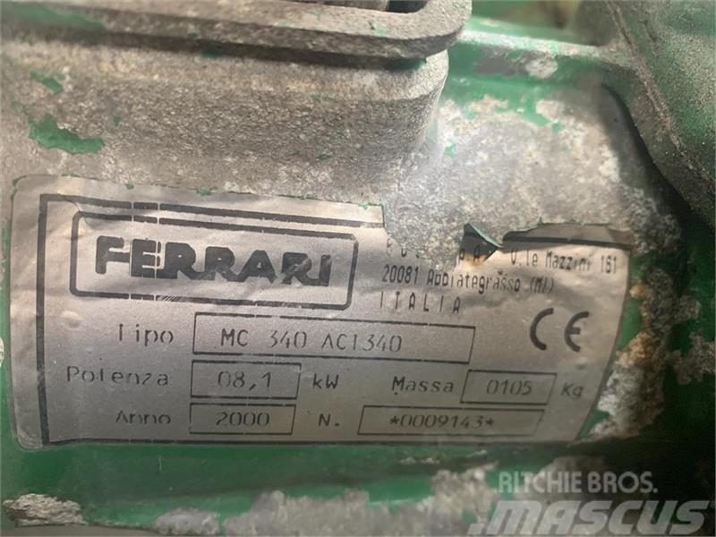 Ferrari 340 benzin med 1 meter kost Micro tracteur