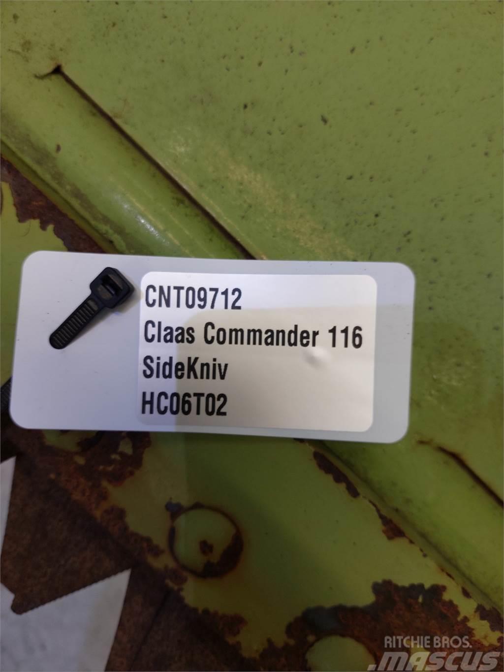 CLAAS Commandor 116 Accessoires moissonneuse batteuse