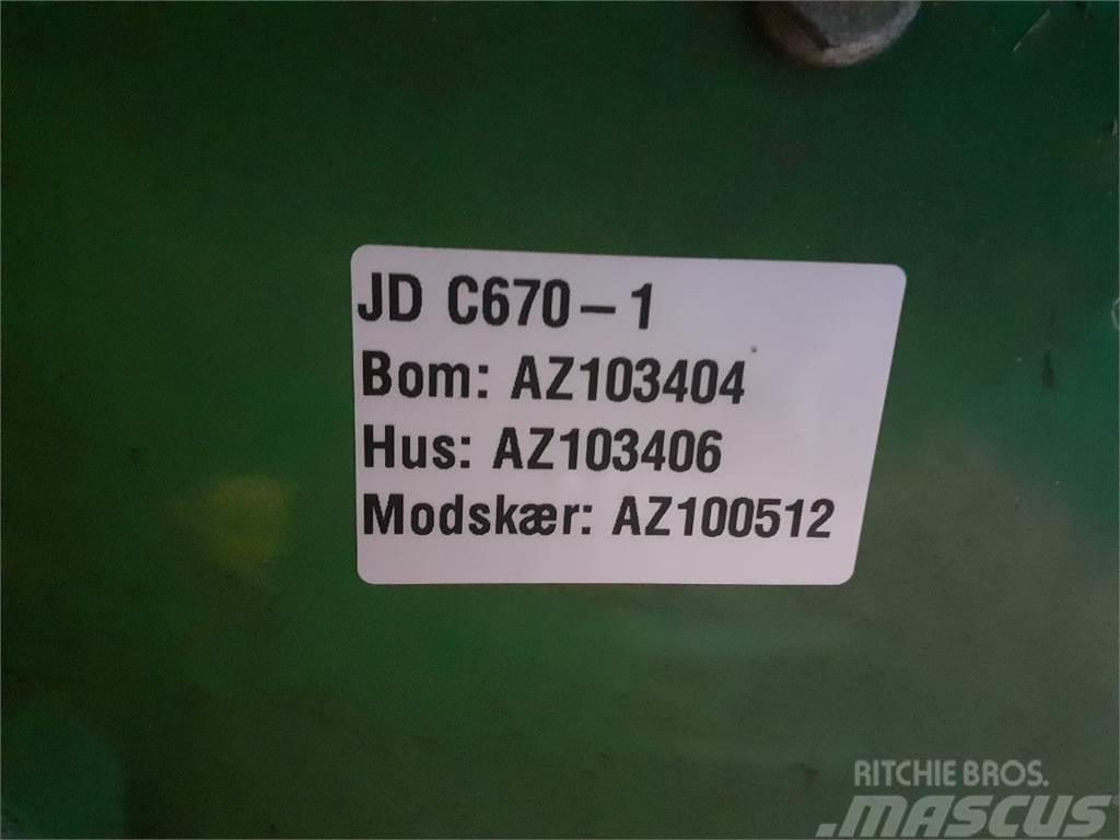 John Deere C670 Accessoires moissonneuse batteuse