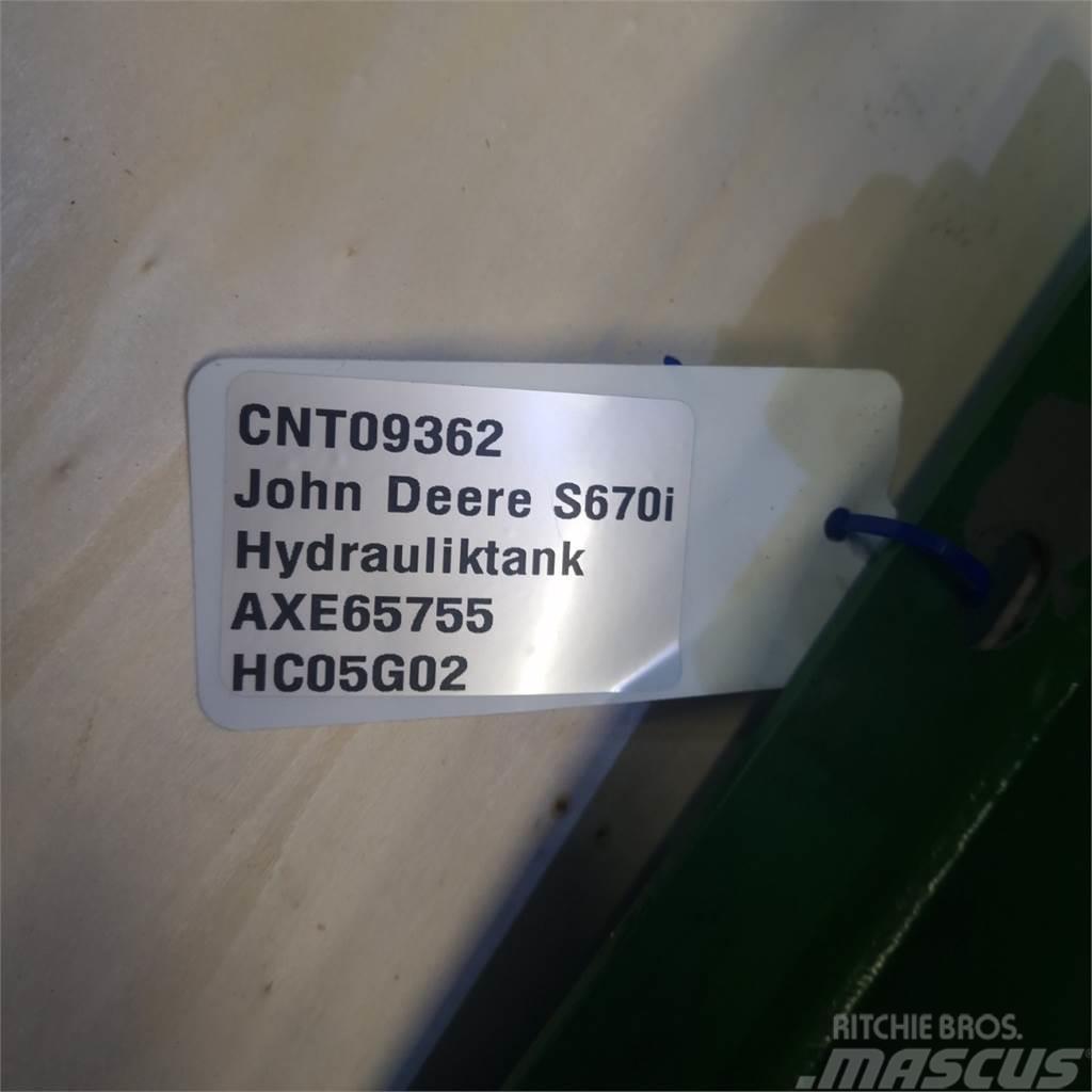 John Deere S670 Hydraulique