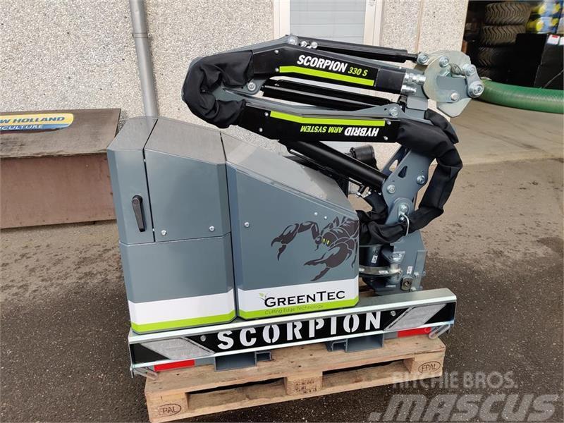 Greentec Scorpion 330-4 S PÅ LAGER - OMGÅENDE LEVERING Epareuse
