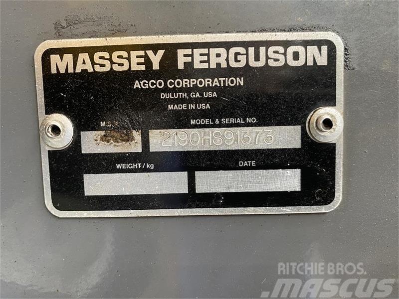Massey Ferguson 2190 Presse cubique