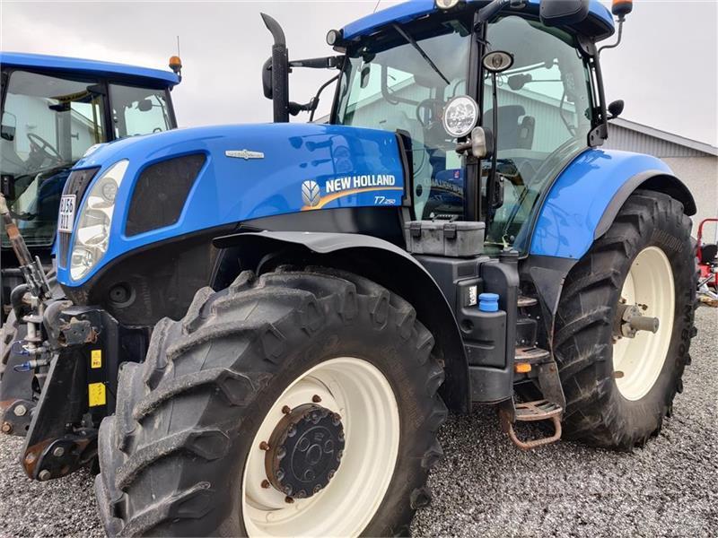 New Holland T7 250 Autocommand, front pto. Tracteur