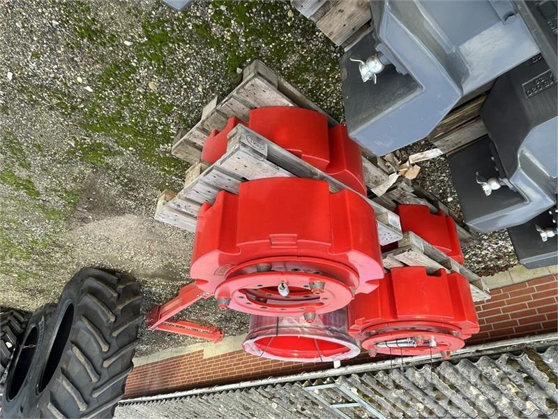 Fendt 2 X 1000 KG hjulvægte Autres équipements pour tracteur