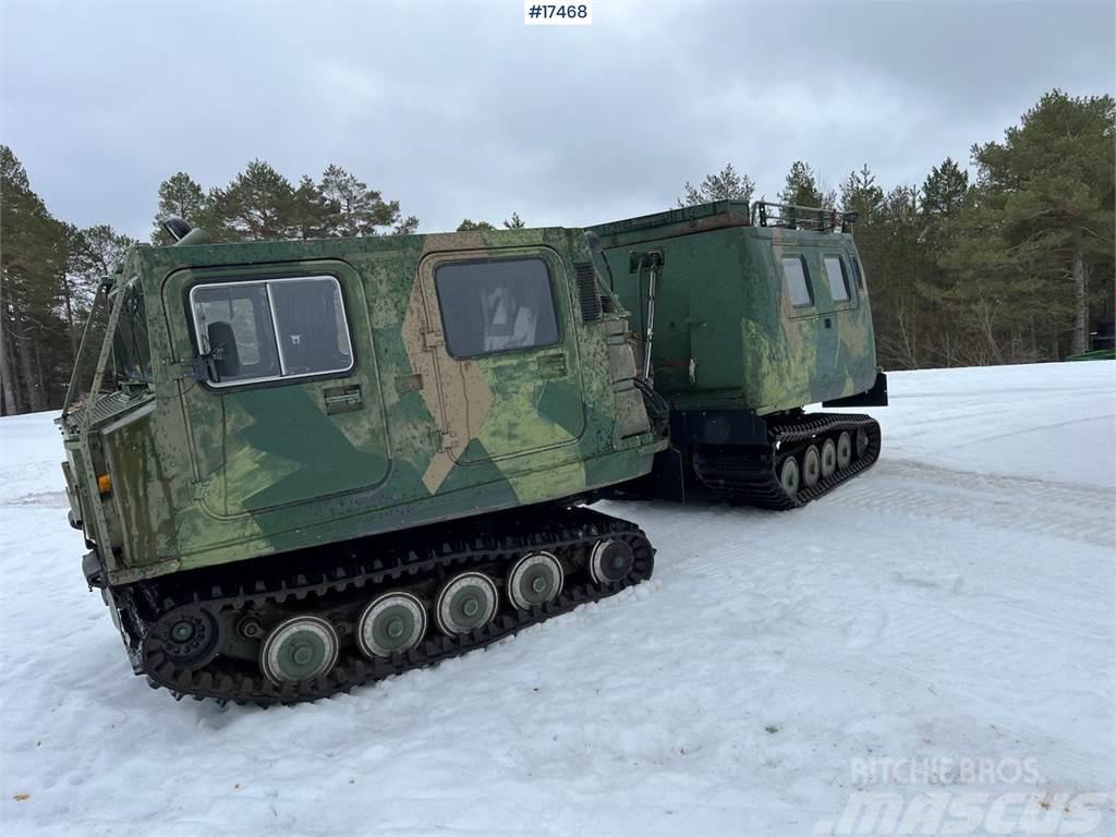  Hågglunds BV 206D Tracked trailer w/ rear trailer  Camions et véhicules municipaux