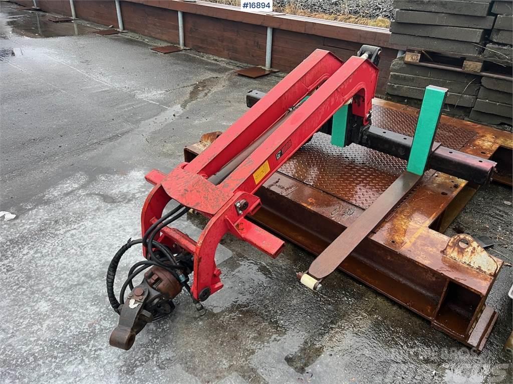 Hiab pallet forks w/ rotator and hydraulic tilt Autres accessoires