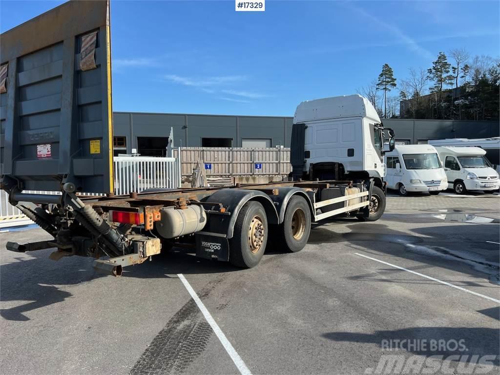 Iveco AT260S conteiner chassi 6x2 rep. Object Châssis cabine
