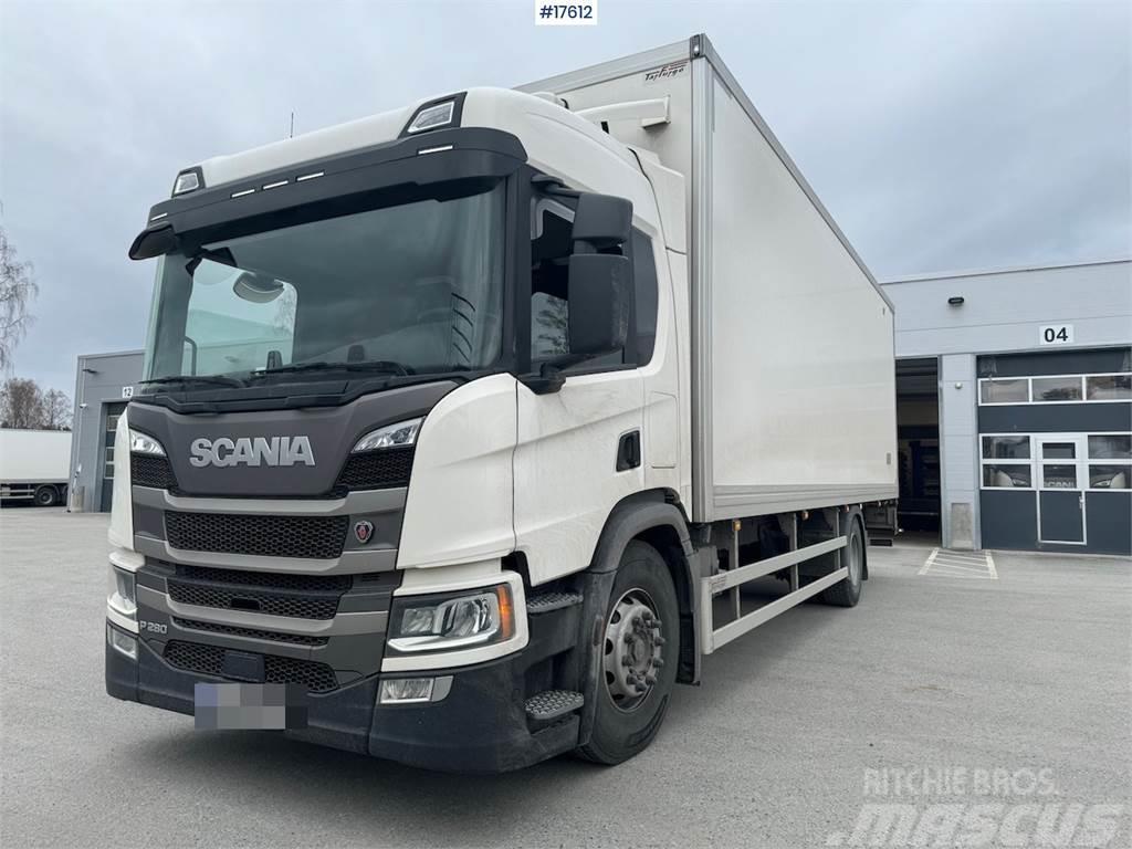 Scania P280 4x2 Box truck. WATCH VIDEO Camion Fourgon