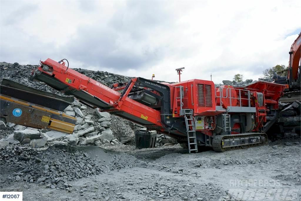 Terex Finlay J-1175 Jaw crusher with magnetic band. Few hours Concasseur