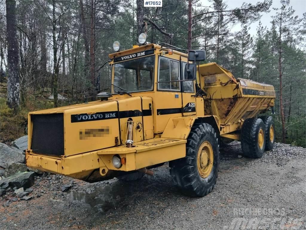 Volvo A20 6x6 dump truck ready for delivery Tombereau articulé