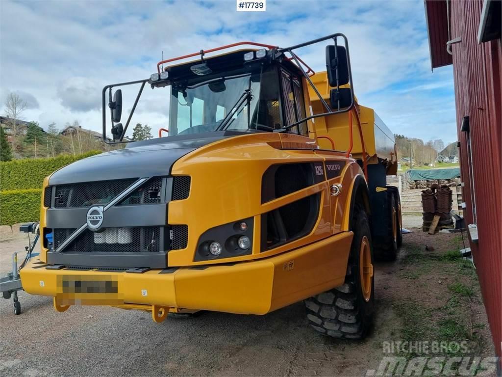 Volvo A25G 6x6 with few hours. Tombereau articulé