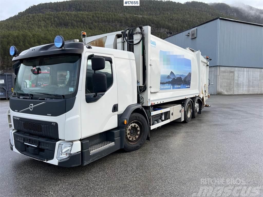 Volvo FE garbage truck 6x2 rep. object see km condition! Camion poubelle