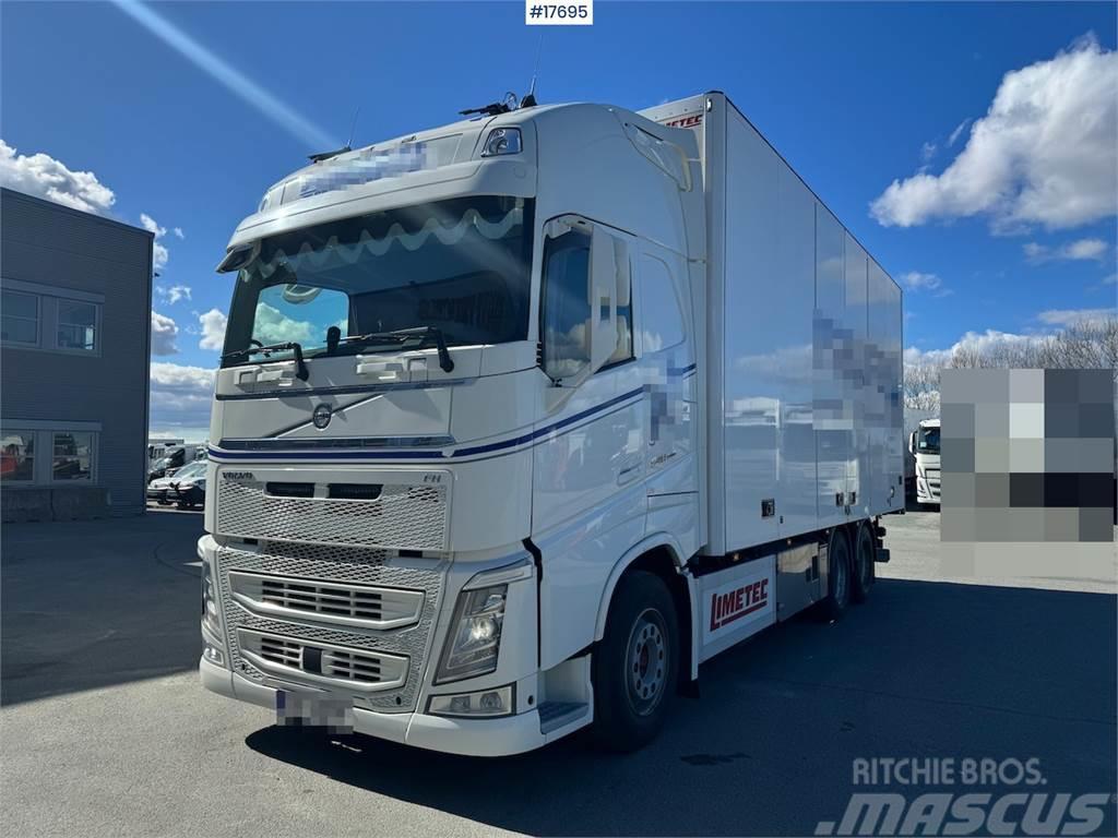 Volvo fh540 6x2 box truck w/ full side opening. WATCH VI Camion Fourgon