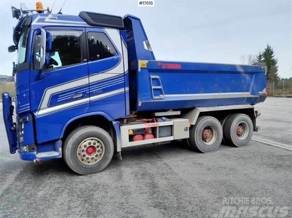 Volvo FH750 6x4 tipper Camion benne