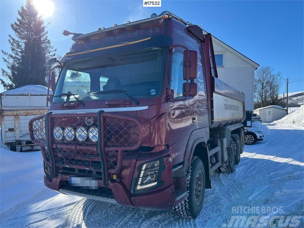 Volvo FMX 540 8x4 tipper EURO 6 w/ Elbo trailer Camion benne