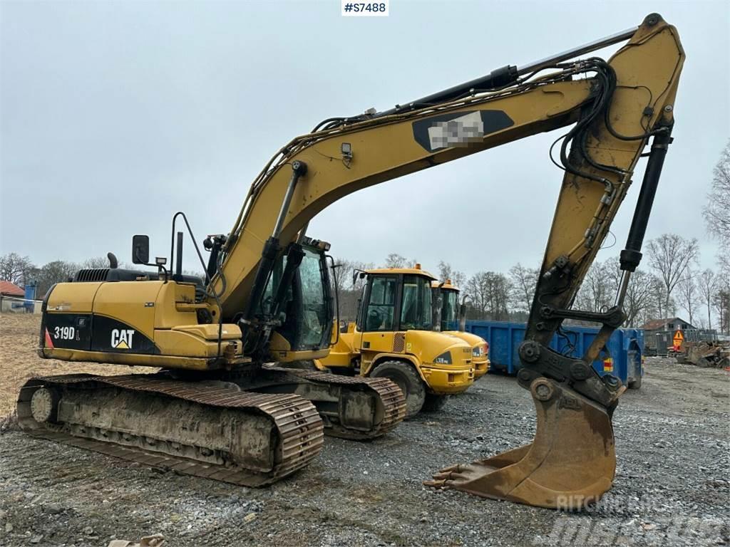 CAT 319D Excavator with rotor, digging system and gear Pelle sur chenilles