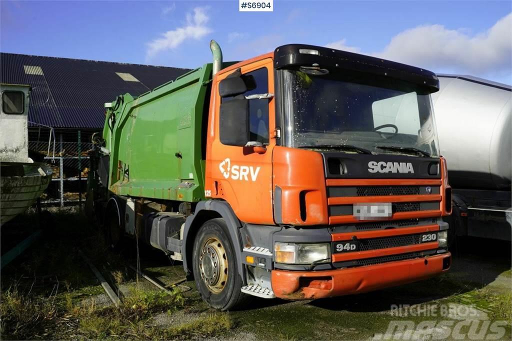 Scania P94 DB4x2LA 230 garbage truck Camion balayeur
