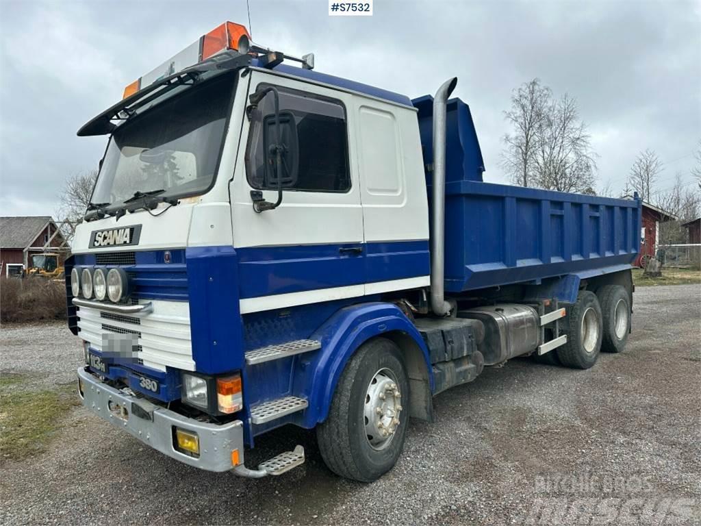 Scania R113 Tipper truck SEE VIDEO Camion benne