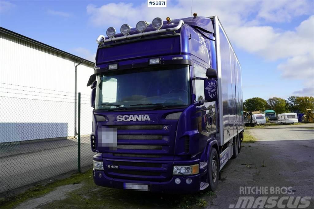 Scania R420 Box truck Camion Fourgon