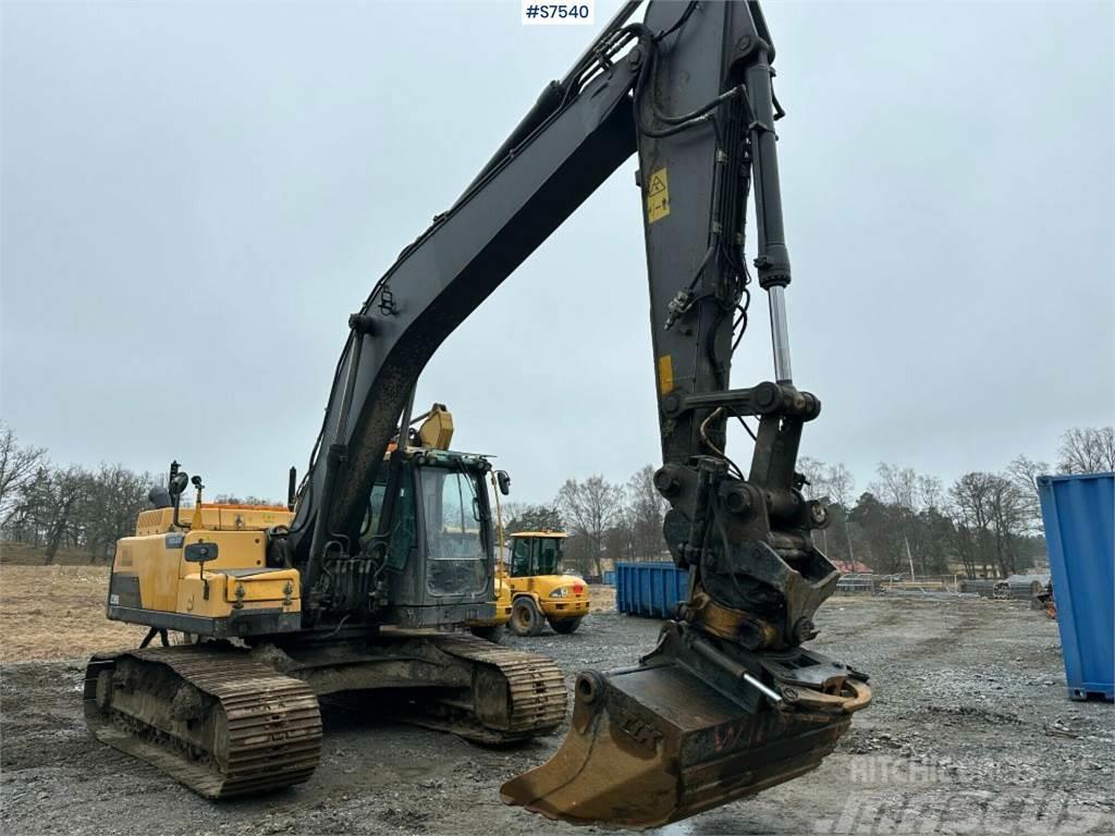 Volvo EC250DL Excavator with rotor, digging system and b Pelle sur chenilles