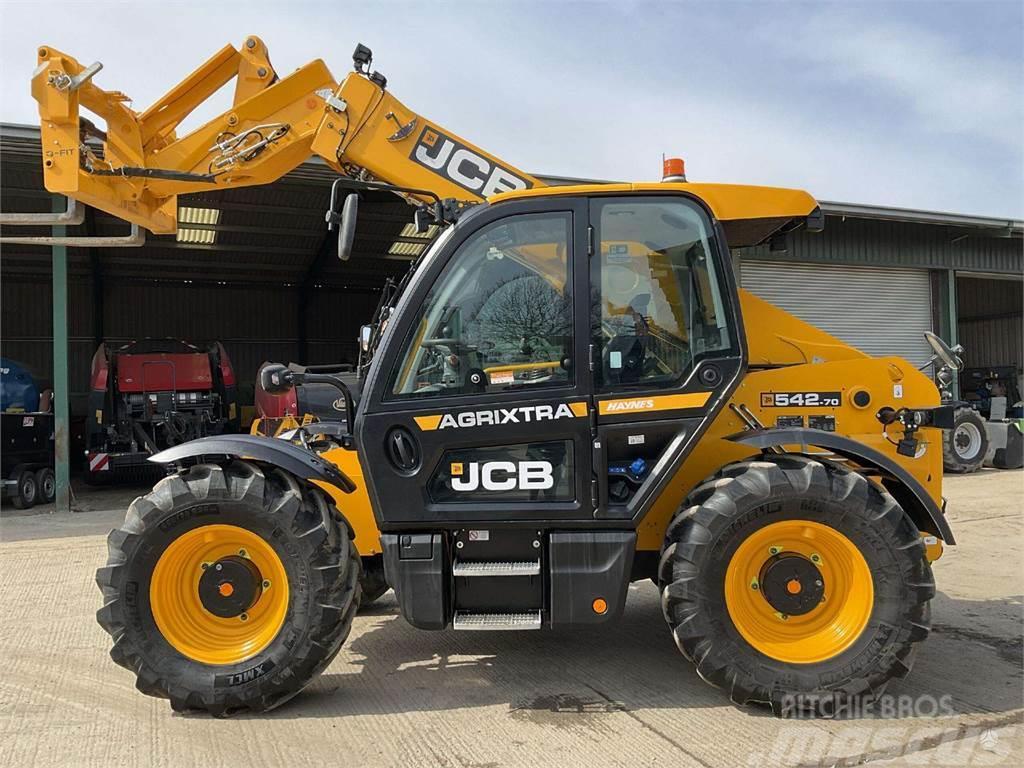 JCB 542.70 AGRI XTRA Chargeur frontal, fourche