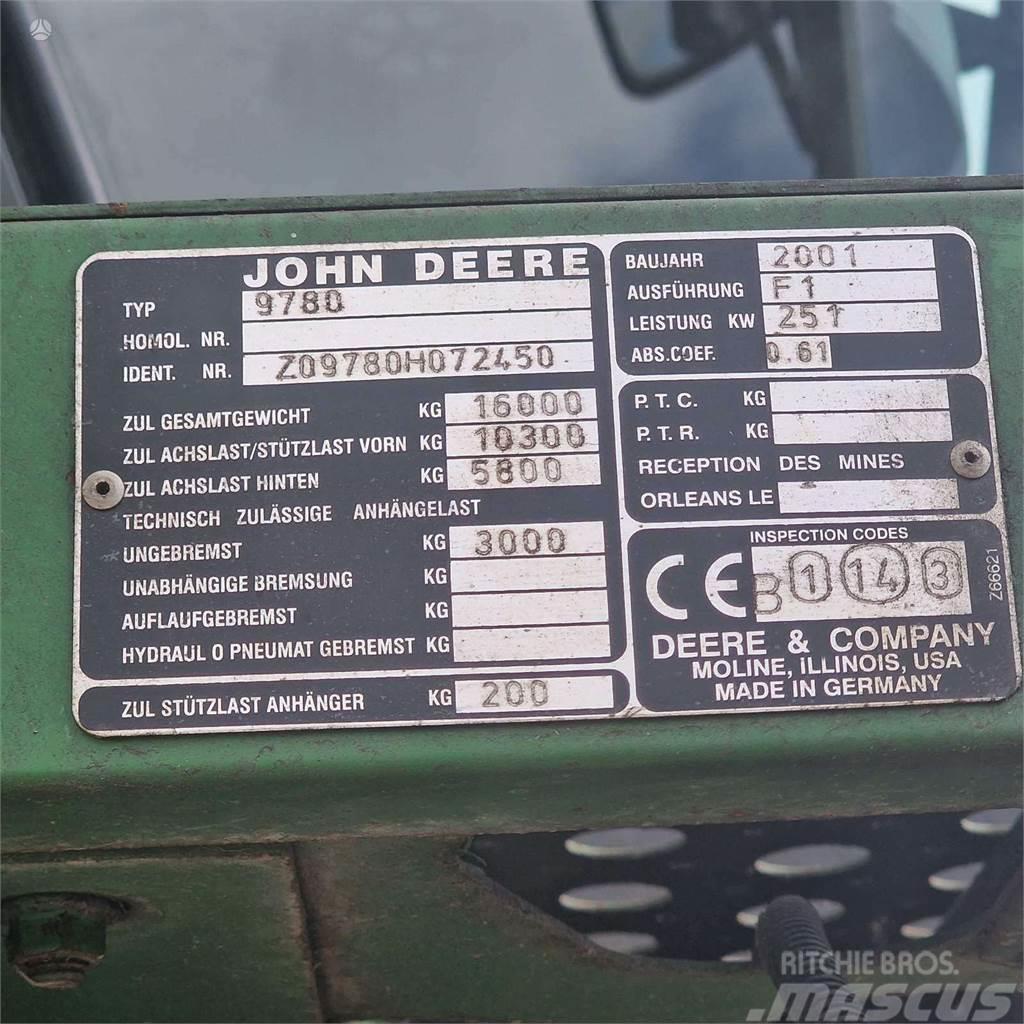 John Deere 9780 CTS Autres matériels agricoles