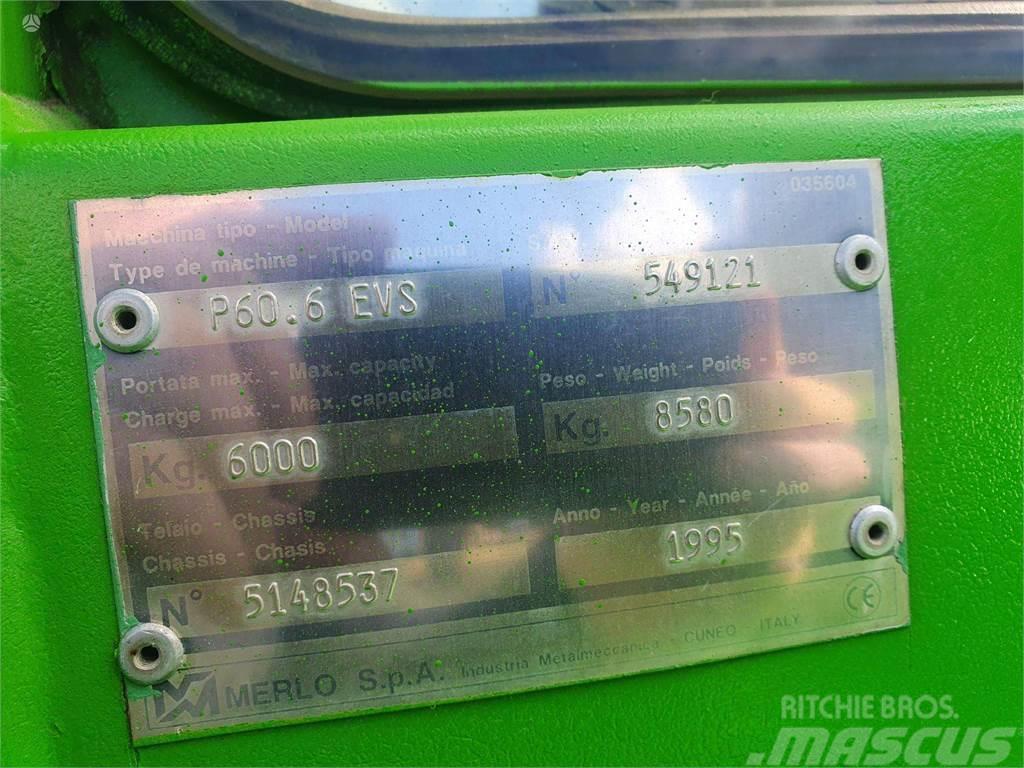 Merlo P60.6 EVS Chargeur frontal, fourche