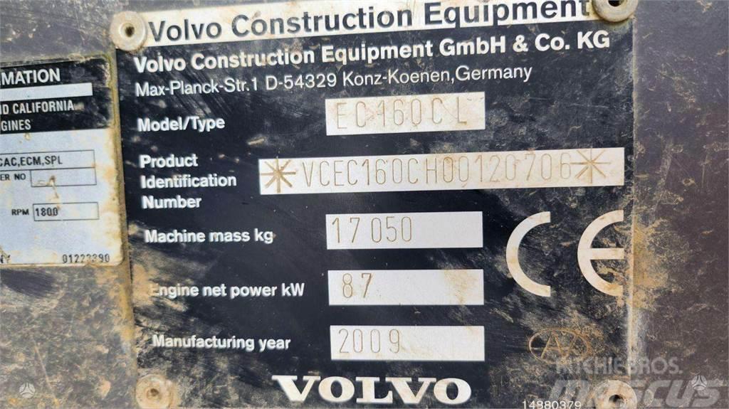 Volvo EC 160 CL + ROTOTILT + 3 BUCKE Pelle sur chenilles