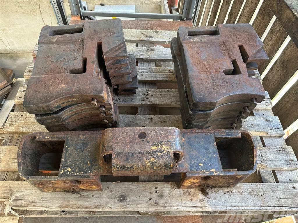 International Set of 12 x Front weights with Bolster Masse avant