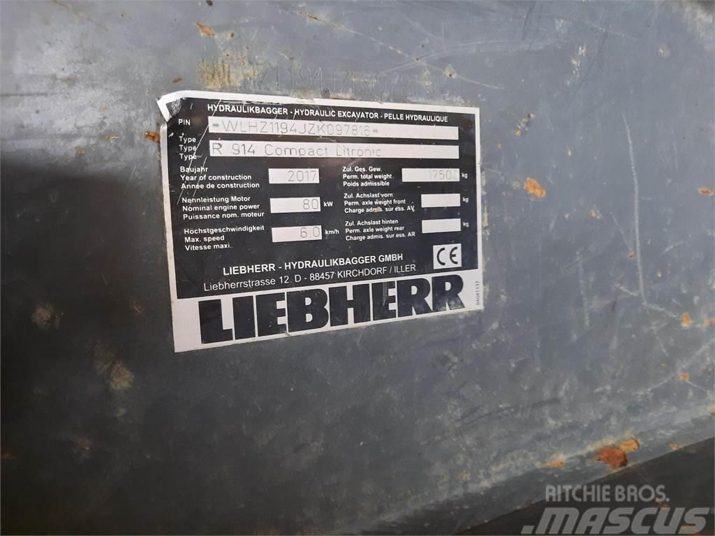 Liebherr R914 Compact Litronic Pelle sur chenilles