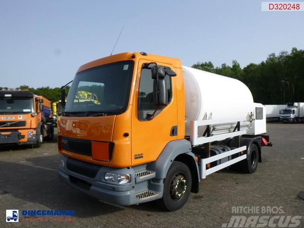 DAF LF 55.180 4x2 RHD ARGON gas truck 5.9 m3 Motrici cisterna