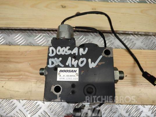 Doosan DX 140 W (1702-046)  hydraulic block Hydraulique