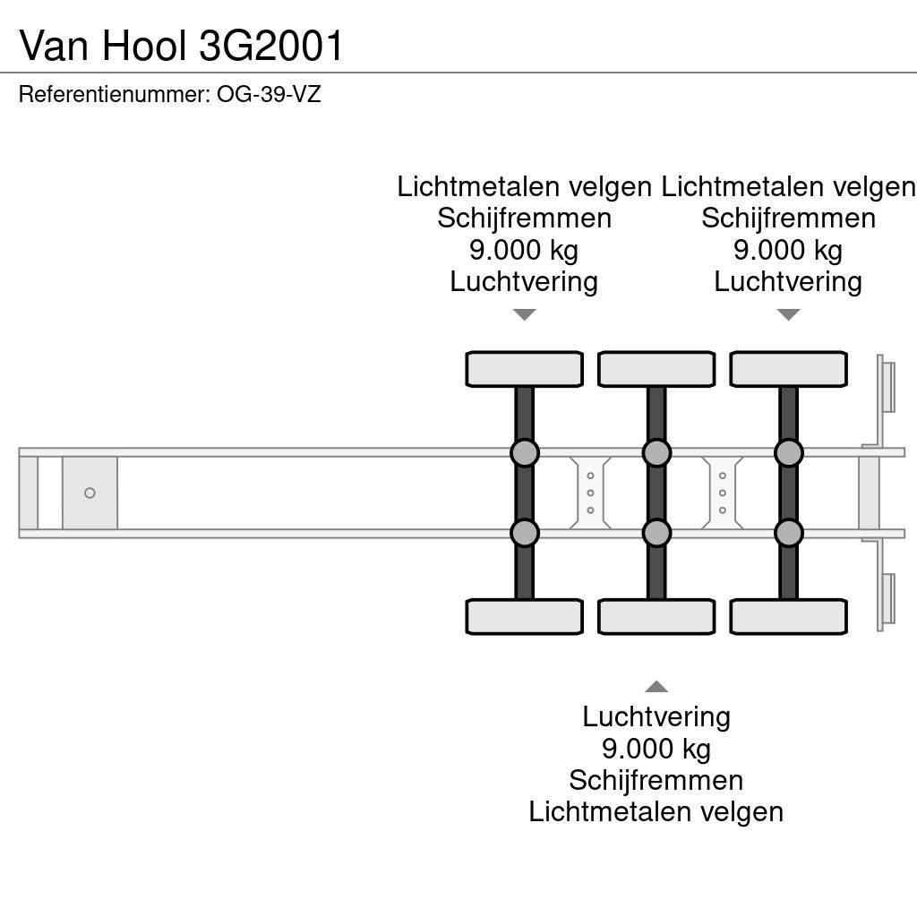 Van Hool 3G2001 Semi remorque citerne