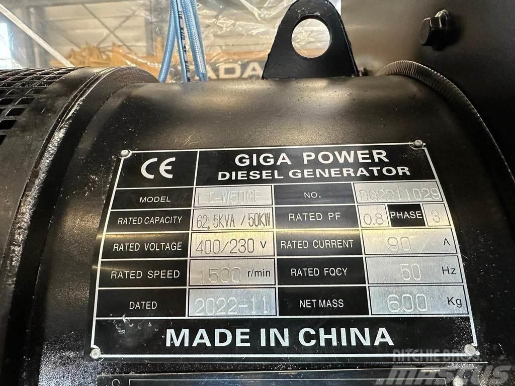  Giga power LT-W50GF 62.50KVA open set Autres générateurs