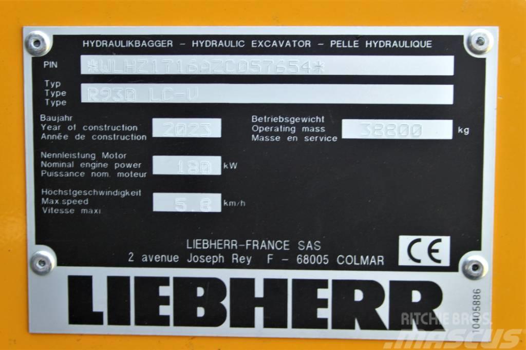 Liebherr R 930 LC-V Pelle sur chenilles
