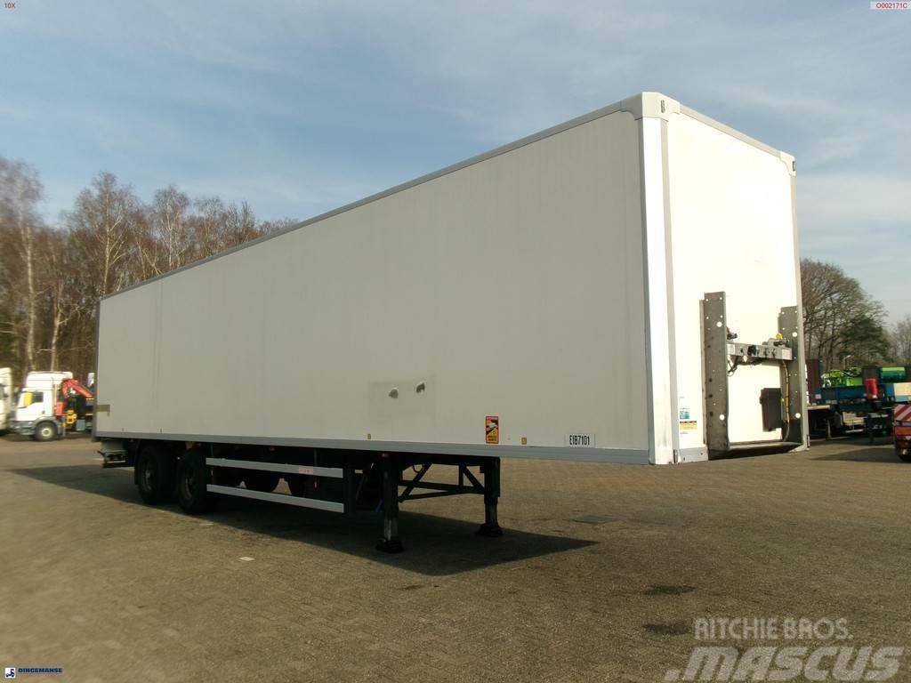Groenewegen Closed box trailer 89 m3 Semi remorque fourgon