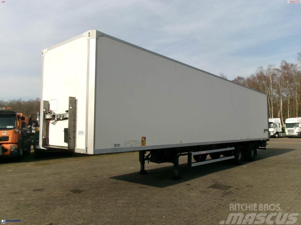 Groenewegen Closed box trailer 89 m3 Semi remorque fourgon