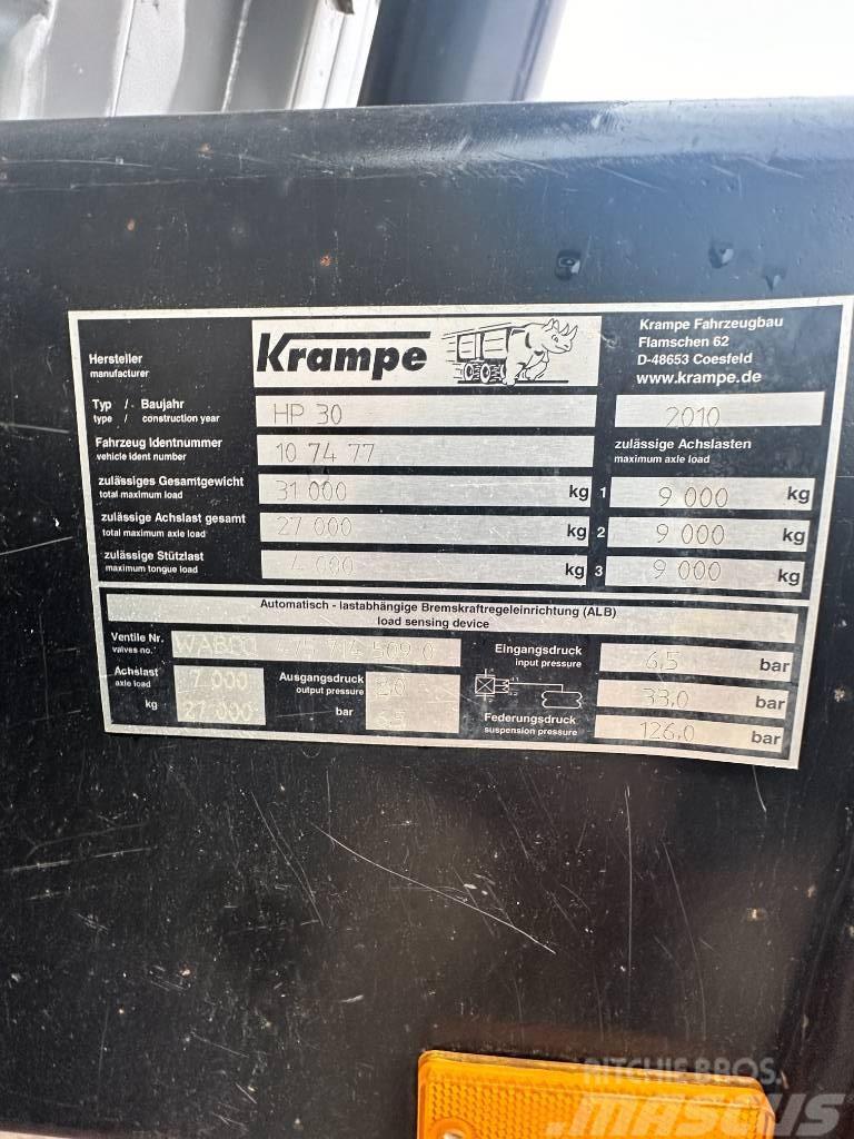 Krampe HP 30 Benne céréalière