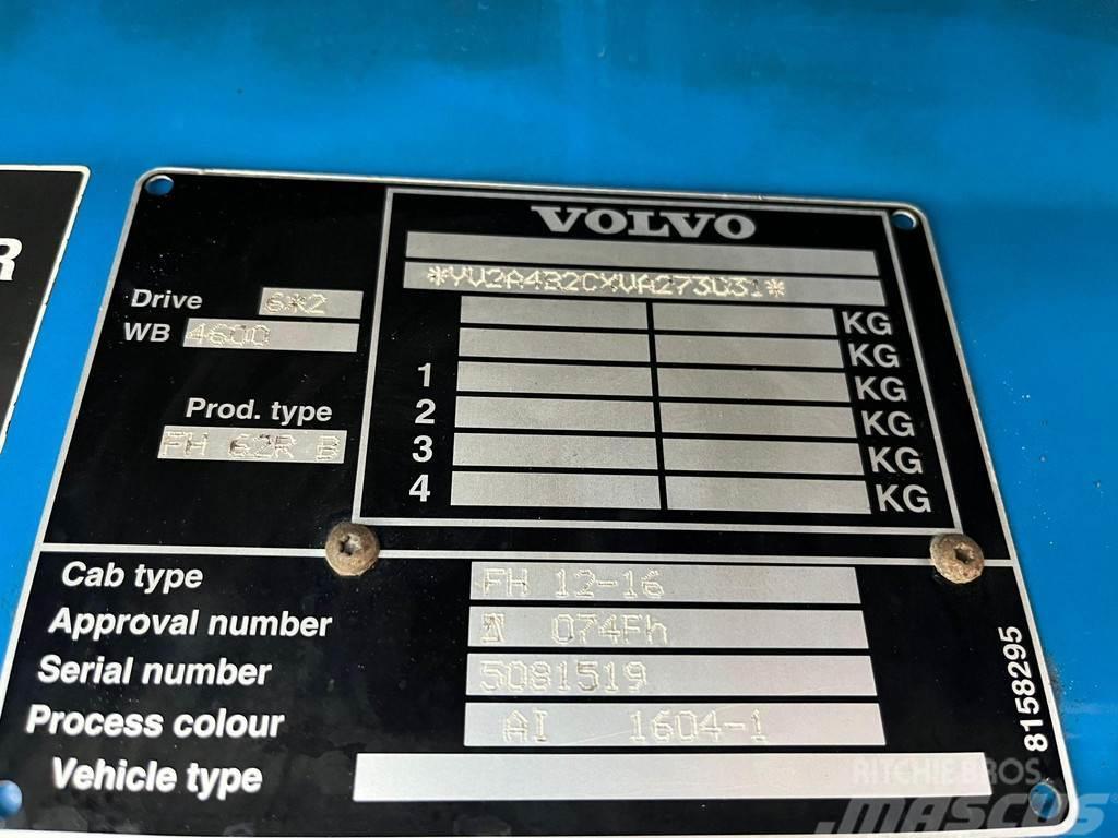 Volvo FH12 380 6x2 INTERCONSULT TANK 11920 L Camion aspirateur, Hydrocureur