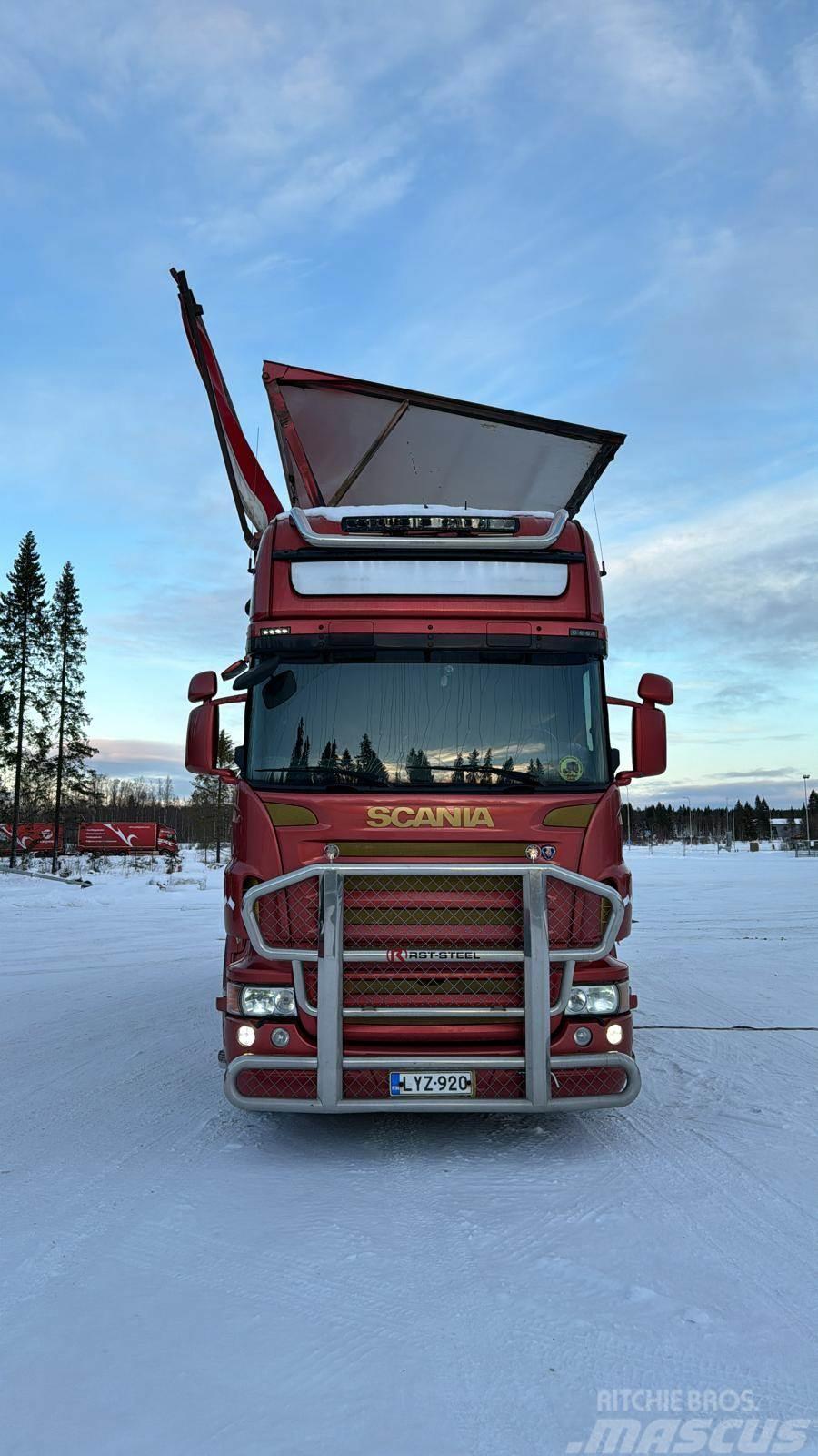 Scania R560 Camion pour copeaux de bois