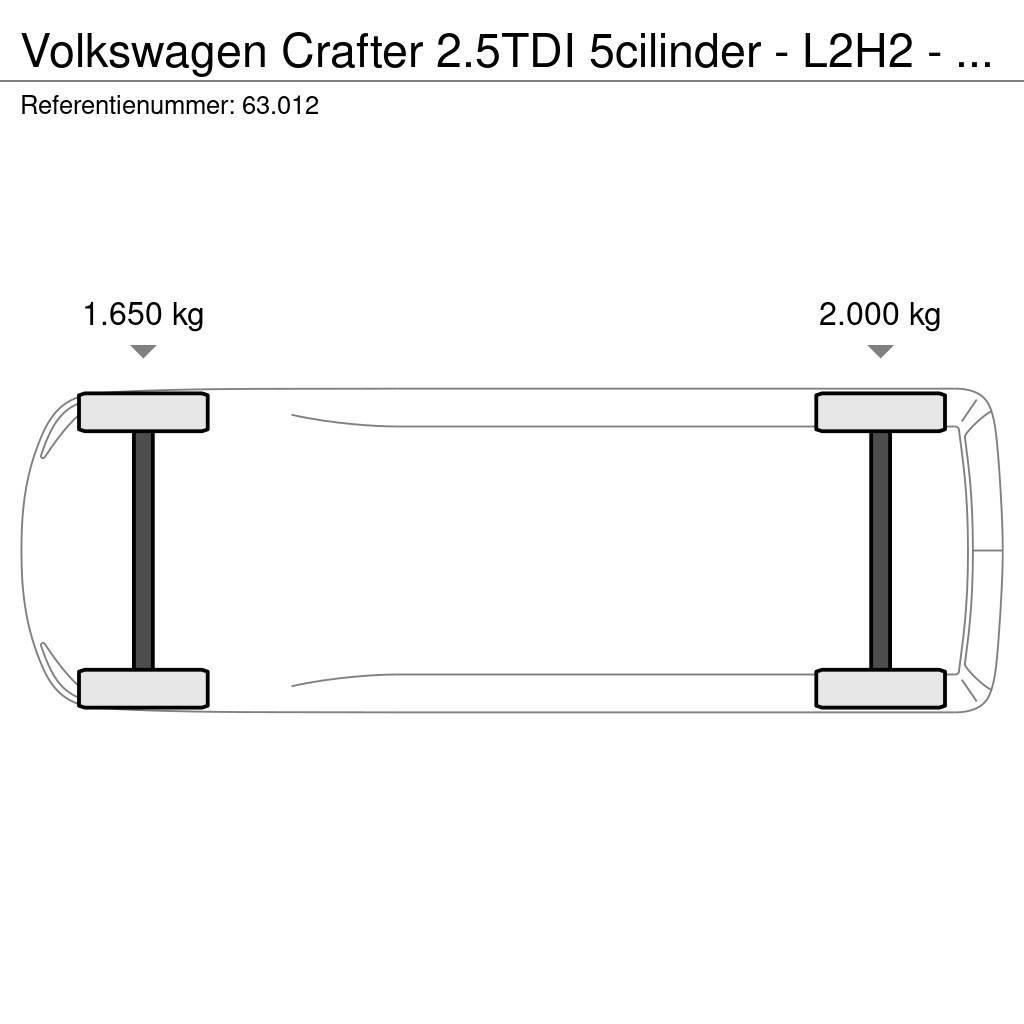 Volkswagen Crafter 2.5TDI 5cilinder - L2H2 - Klima+Cruise - 6 Fourgon