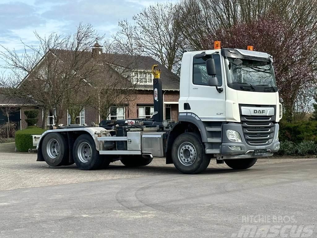 DAF CF 430 CF 430 FAS 6x2 HAAK/CONTAINER!!2018!! Camion ampliroll