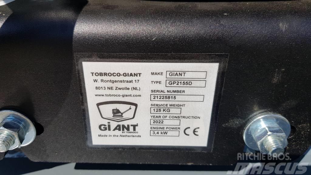 GiANT trilplaat GP2155D Compacteur de sol