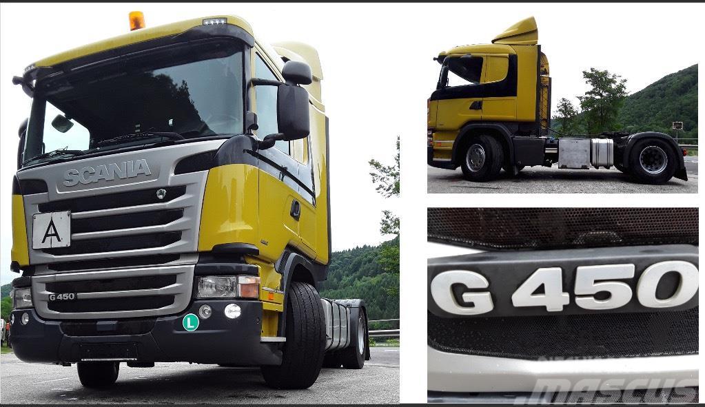 Scania G450/KIPPHYDRAULIK/ZUGMASCHINE/ERSTBESITZ/TOP! Tracteur routier