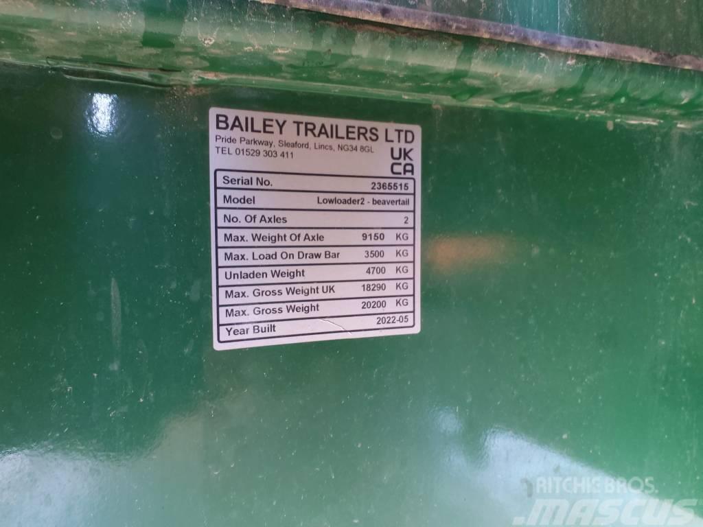 Bailey LOWLOADER 2 Autre remorque agricole