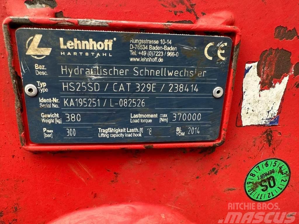 Lehnhoff CAT 329D HS 25 SD Hélicoptère pour béton