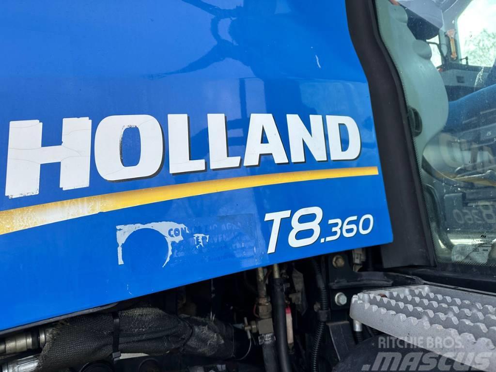 New Holland T8.360 ultra command Tracteur