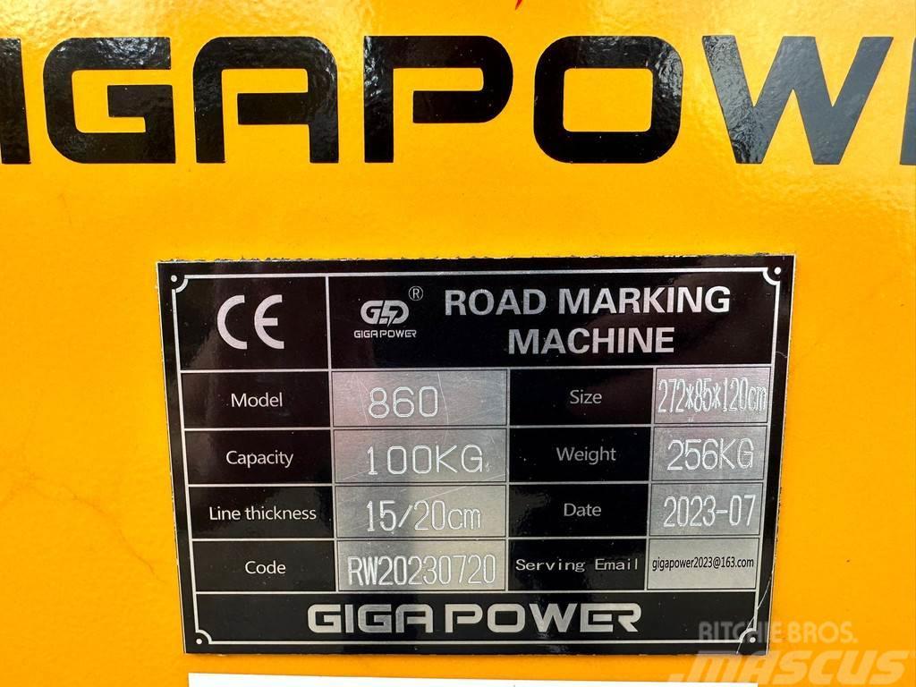  Giga power Road Marking Machine Fraiseuse à froid