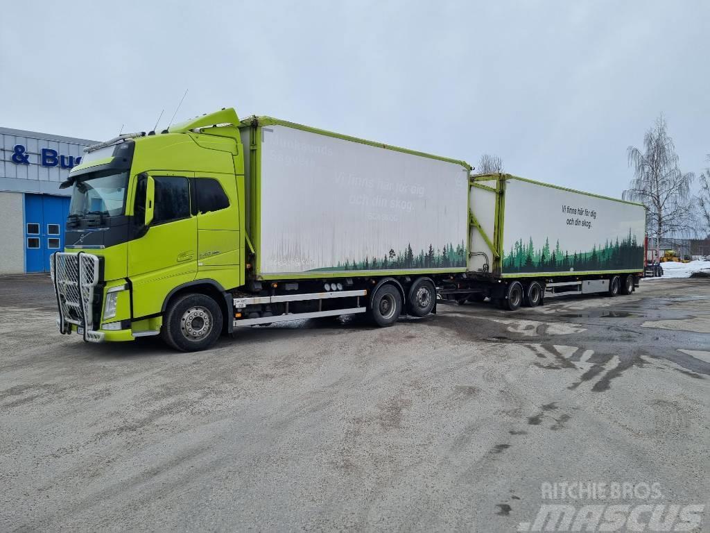 Volvo Volvo FH540 Flisbil ekipage Camion pour copeaux de bois