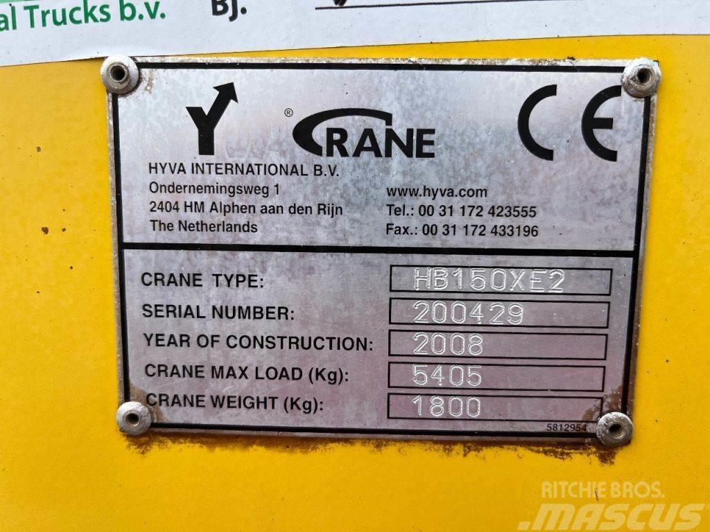 Hyva HB150 XE2 Crane / Kraan / Autolaadkraan / Ladekran Grue auxiliaire